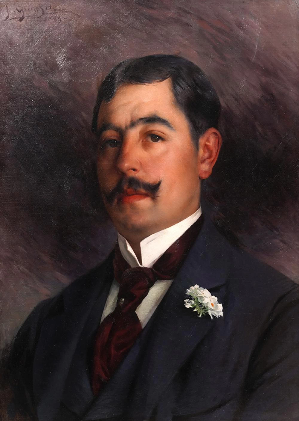 François Paul Auguste Quinsac - Ritratto di George Feydeau